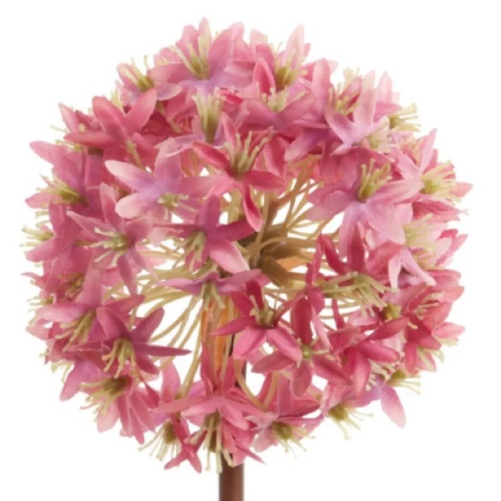 Pink Long Stem Faux Flower New